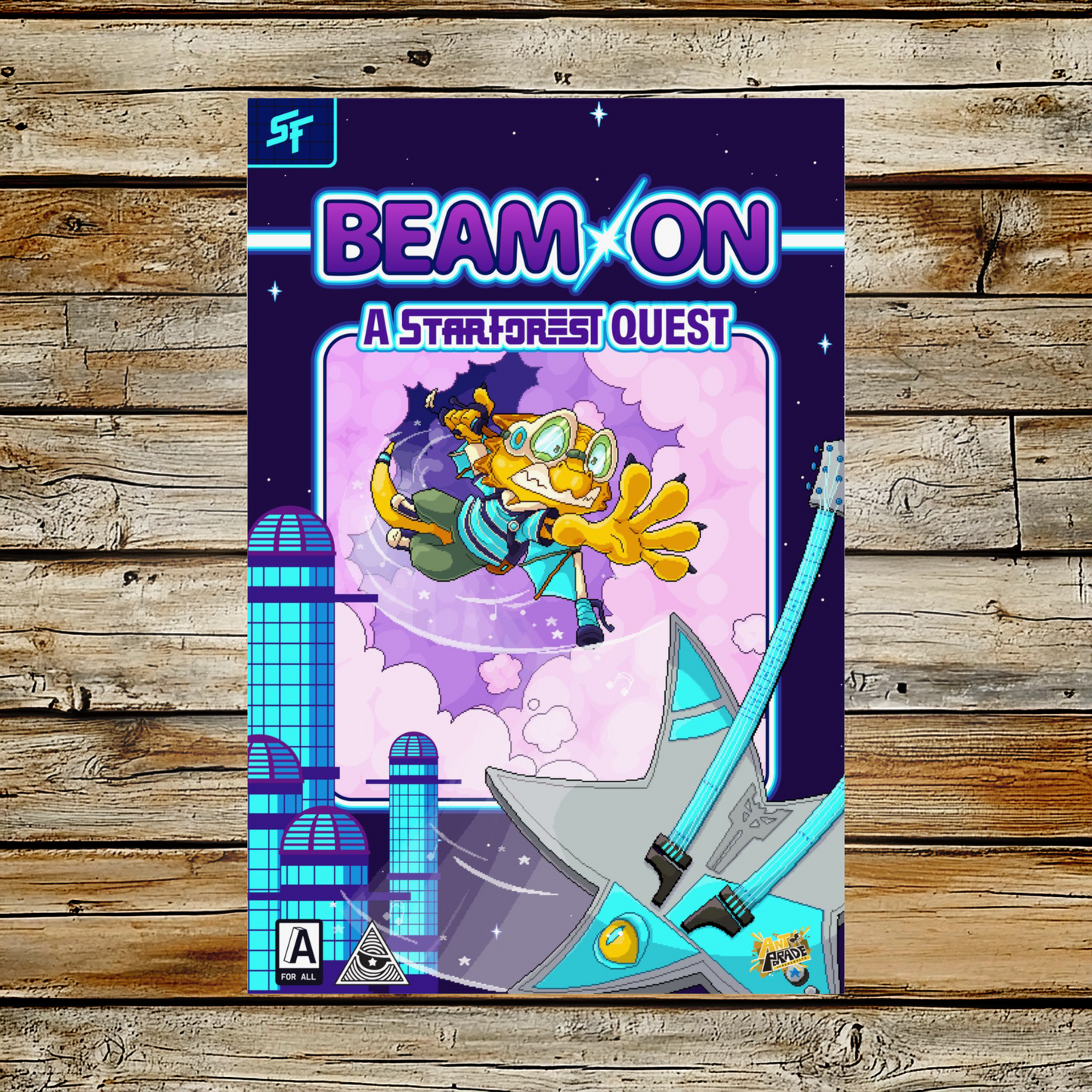 Beam On - Box Art (Matte Poster)